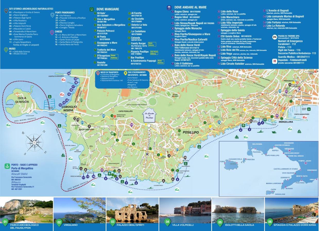 La Casetta Di Posillipo Наполи Екстериор снимка